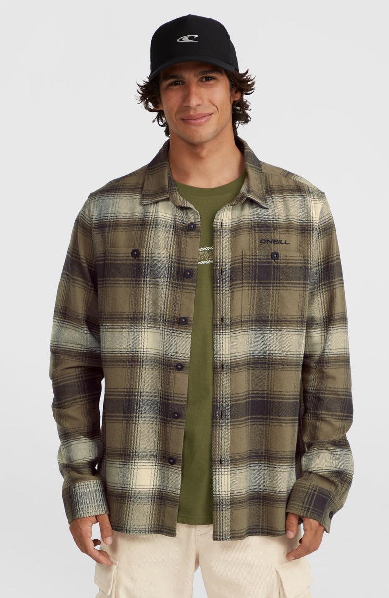 oneill Men Flannel Check Shirt | Brown