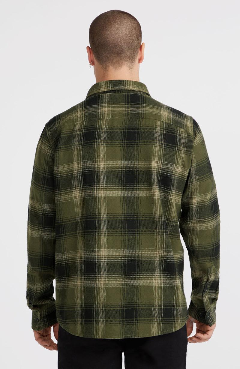 Oneill Men Flannel Check Shirt | Green