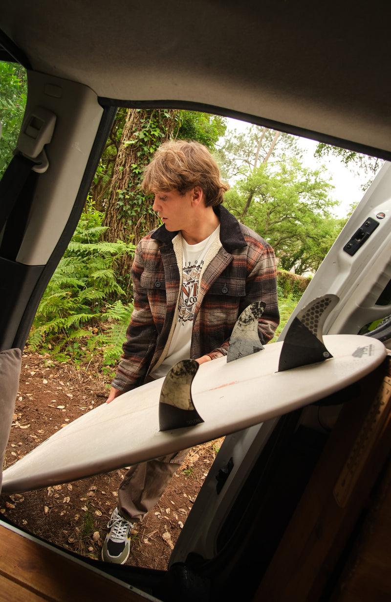 Oneill Men Fleece-Lined Jacket | Grey