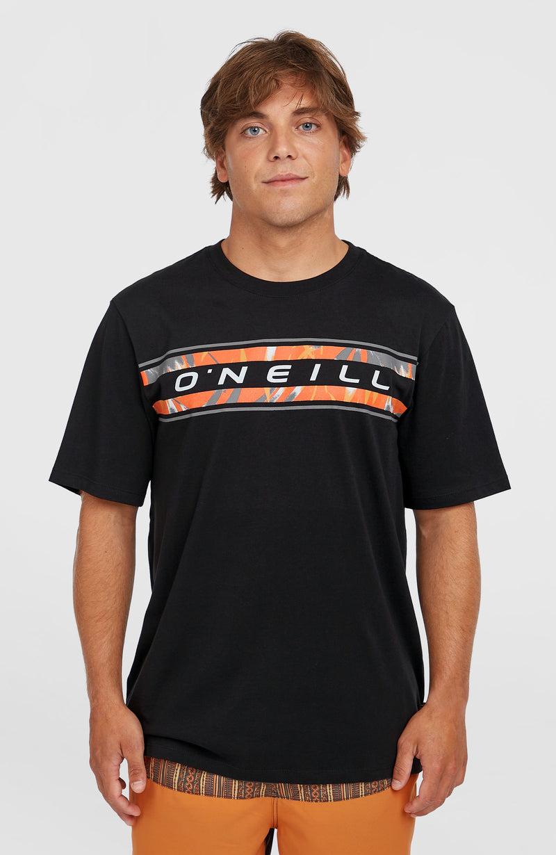 oneill Men Front Graphic T-Shirt | Black