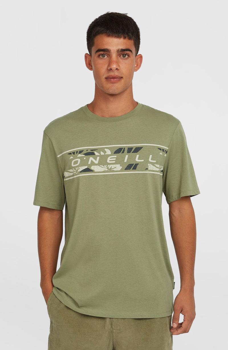 oneill Men Front Graphic T-Shirt | Green