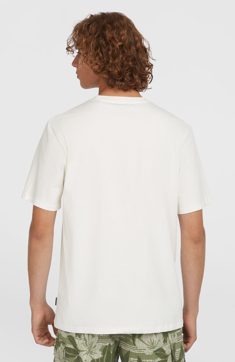 Oneill Men Front Print T-Shirt | White