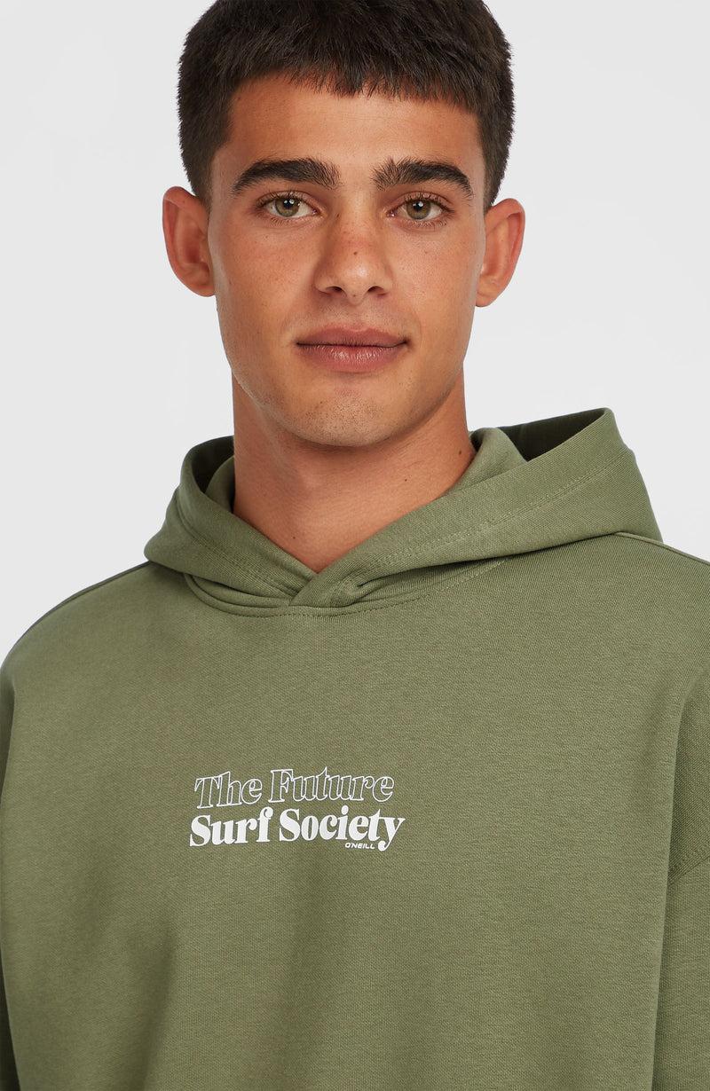 Oneill Men Future Surf Society Hoodie | Green