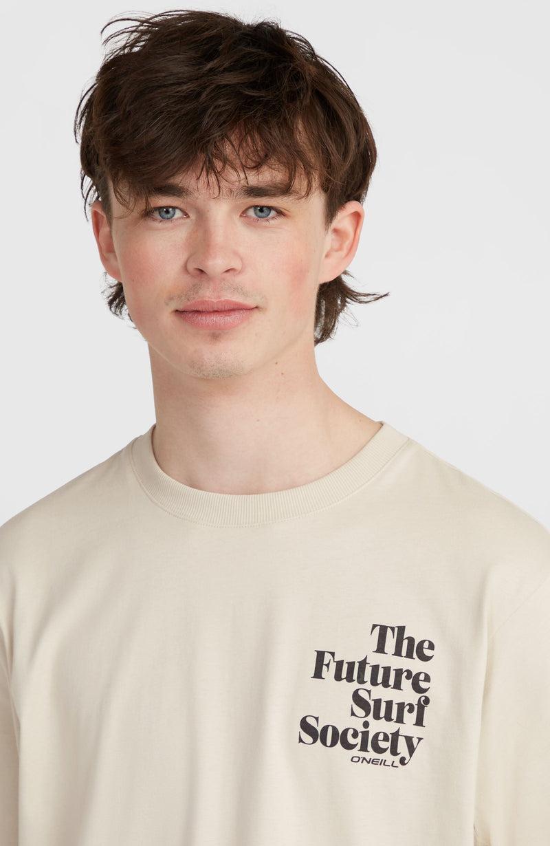 Oneill Men Future Surf Society T-Shirt | Beige
