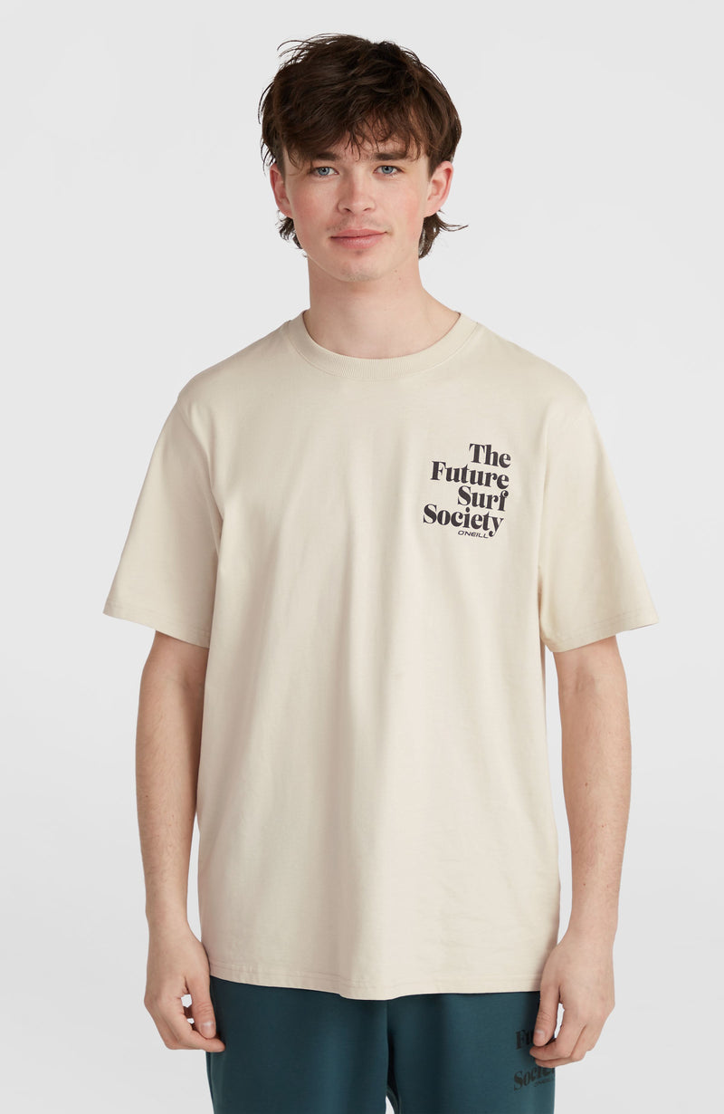 oneill Men Future Surf Society T-Shirt | Beige