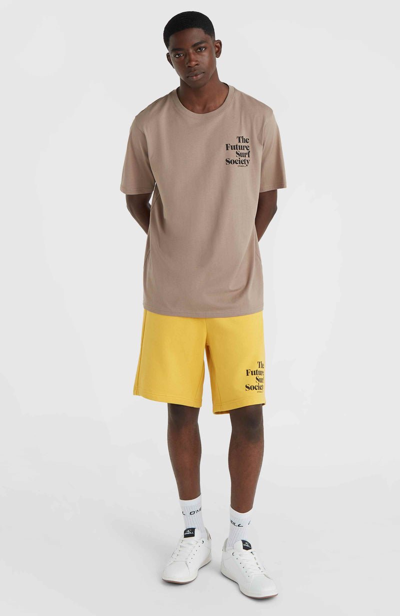 Oneill Men Future Surf Society T-Shirt | Brown