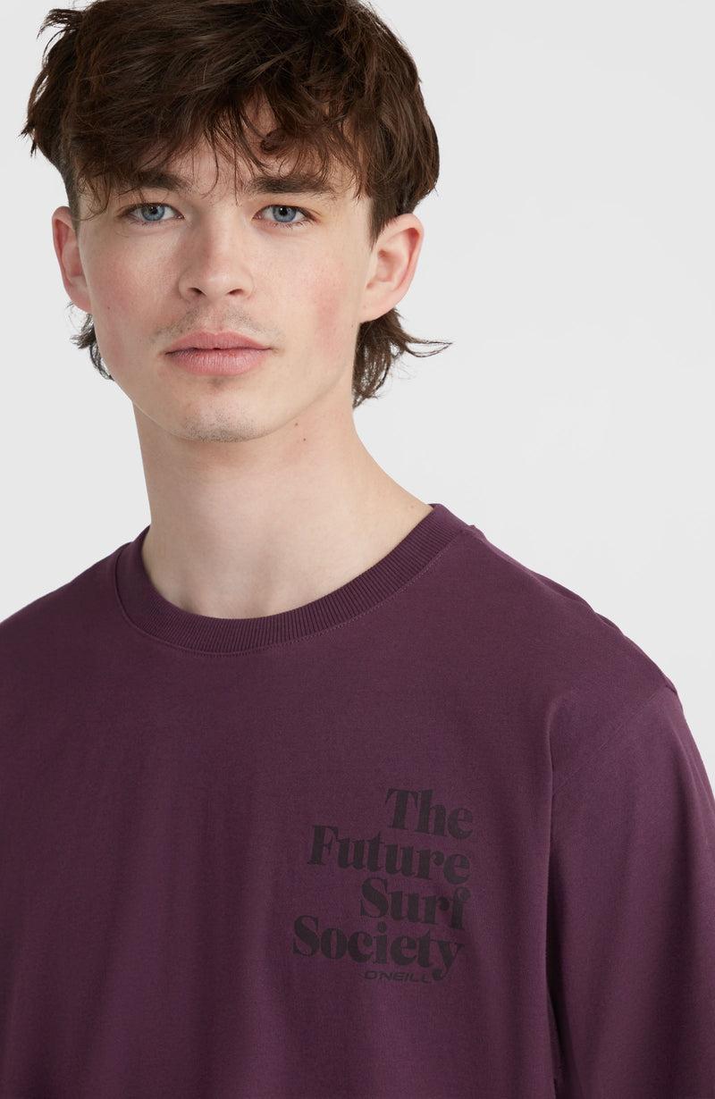 Oneill Men Future Surf Society T-Shirt | Purple
