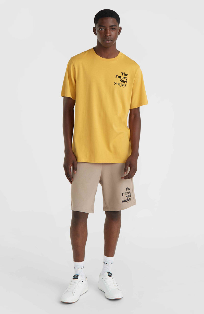 Oneill Men Future Surf Society T-Shirt | Yellow