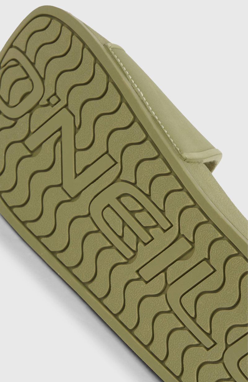 Oneill Men Future Surf Society Unisex Slides | Green