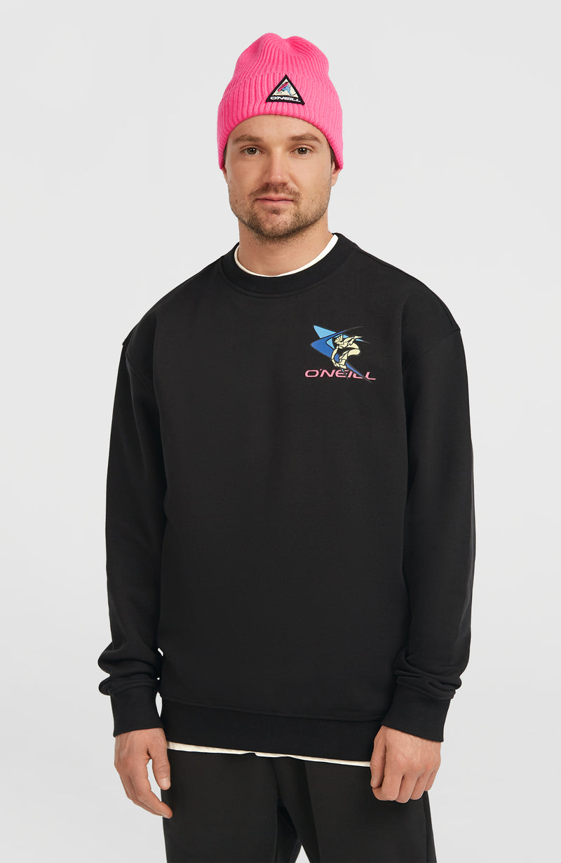 oneill Men FWC'Play Crew Sweatshirt | Black