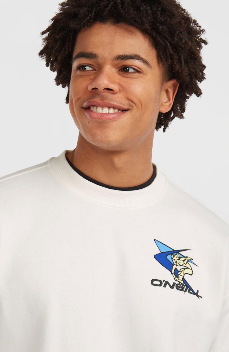 Oneill Men FWC'Play Crew Sweatshirt | White