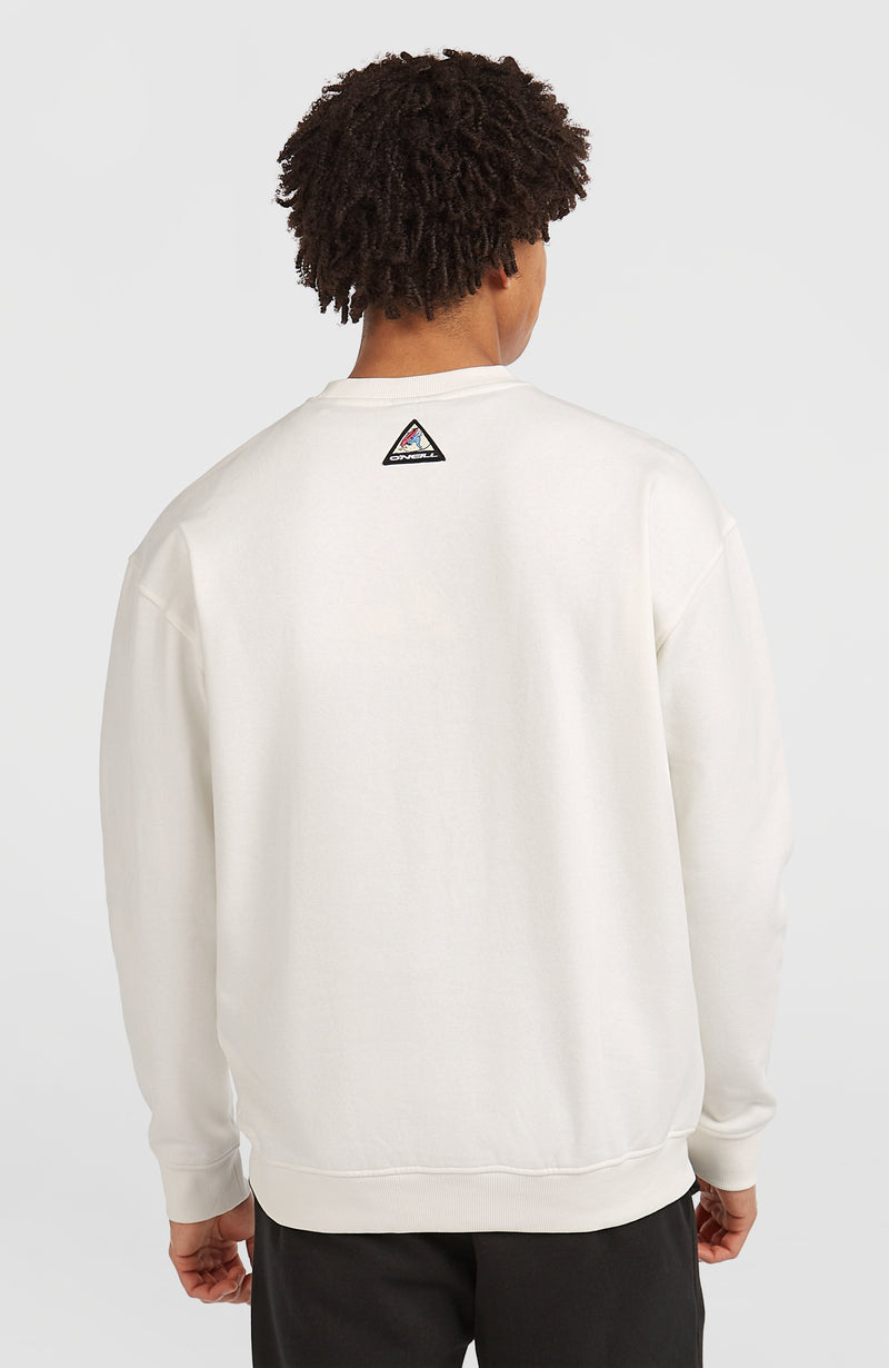 Oneill Men FWC'Play Crew Sweatshirt | White
