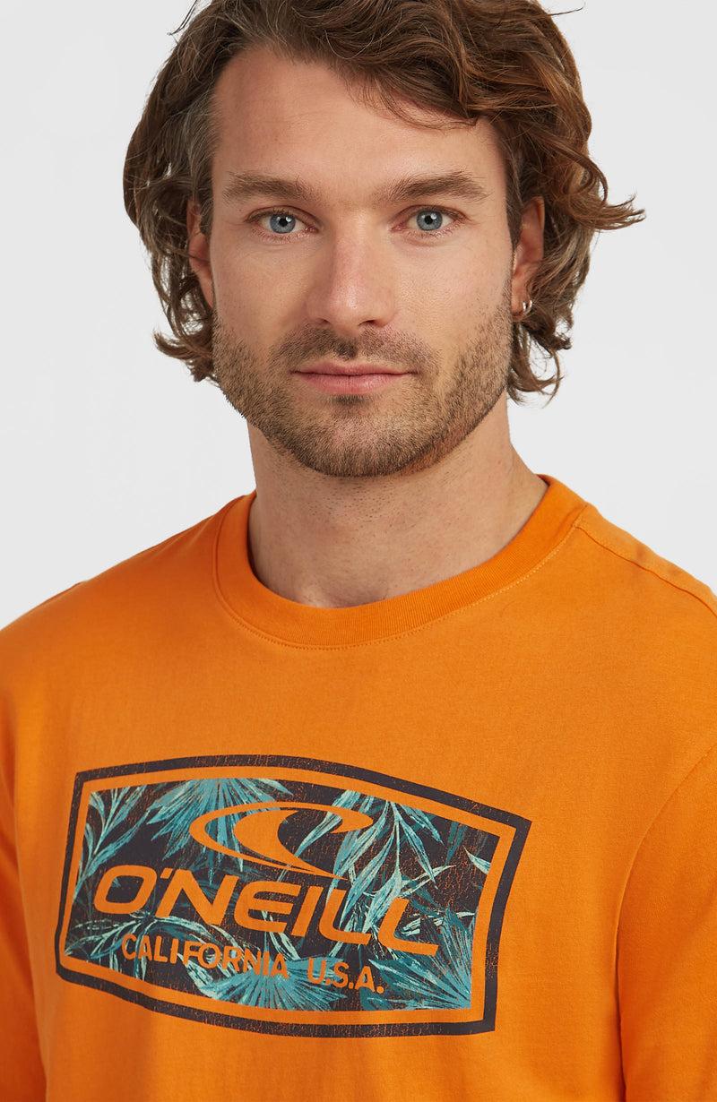 Oneill Men Graphic T-Shirt | Orange