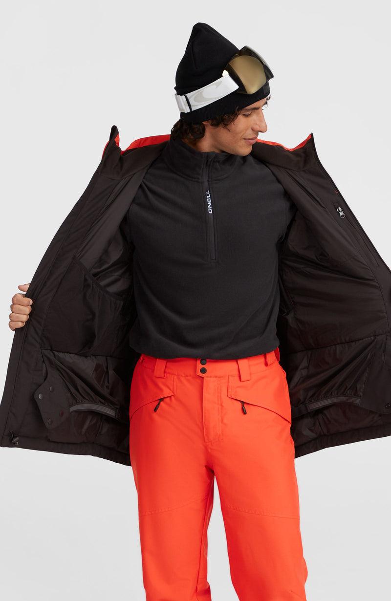 Oneill Men Hammer Plus Snow Jacket | Black Mix