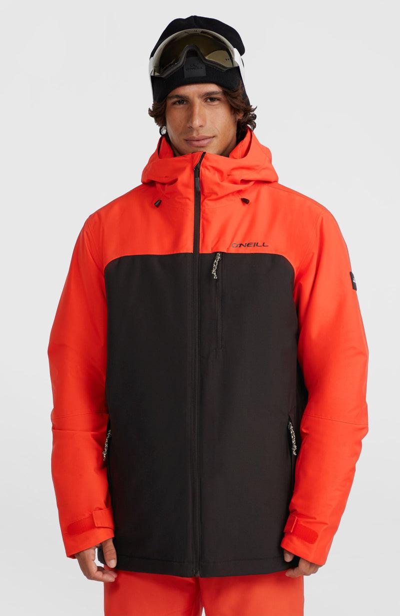 oneill Men Hammer Plus Snow Jacket | Black Mix