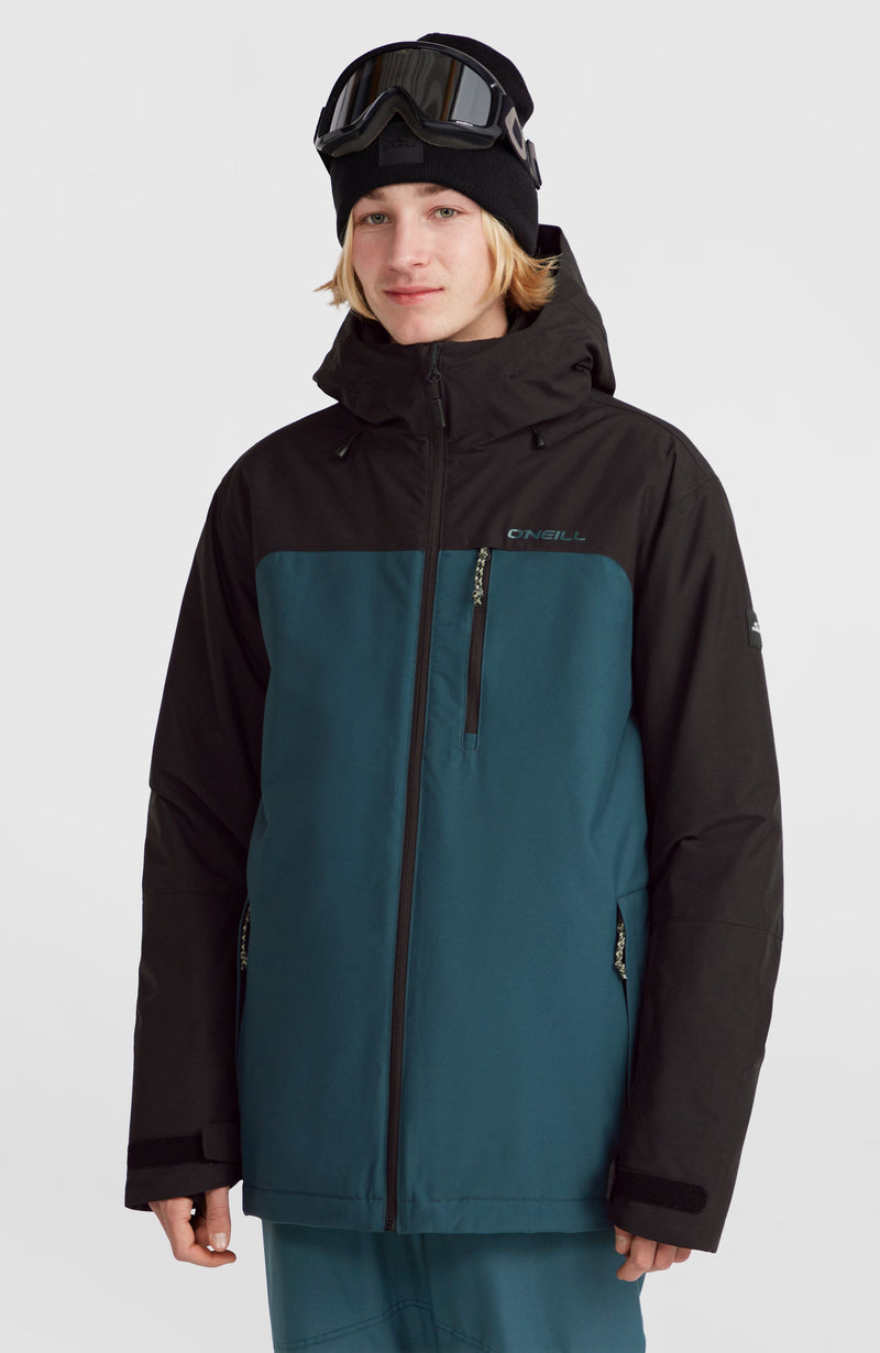 oneill Men Hammer Plus Snow Jacket | Blue Mix