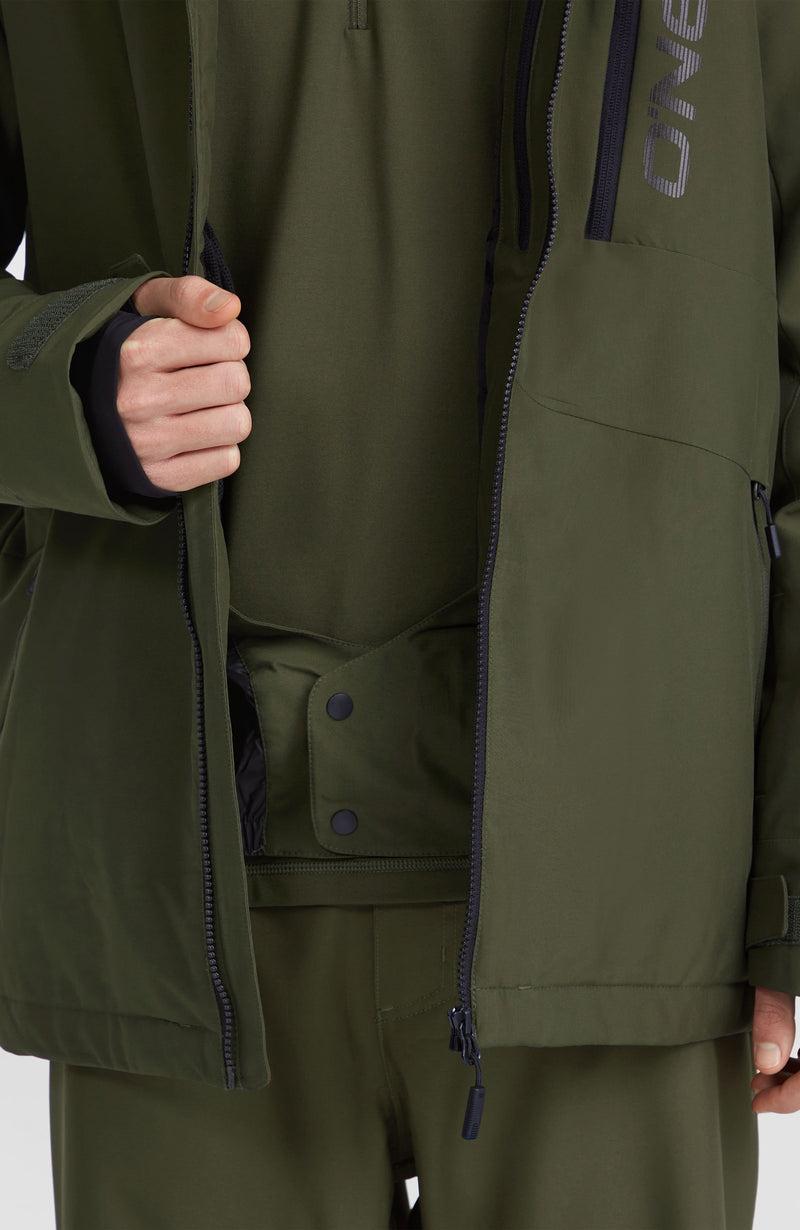 Oneill Men Hammer Snow Jacket | Green