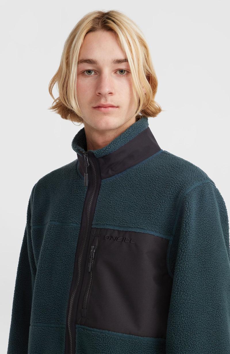 Oneill Men High-Pile Full-Zip Fleece | Blue