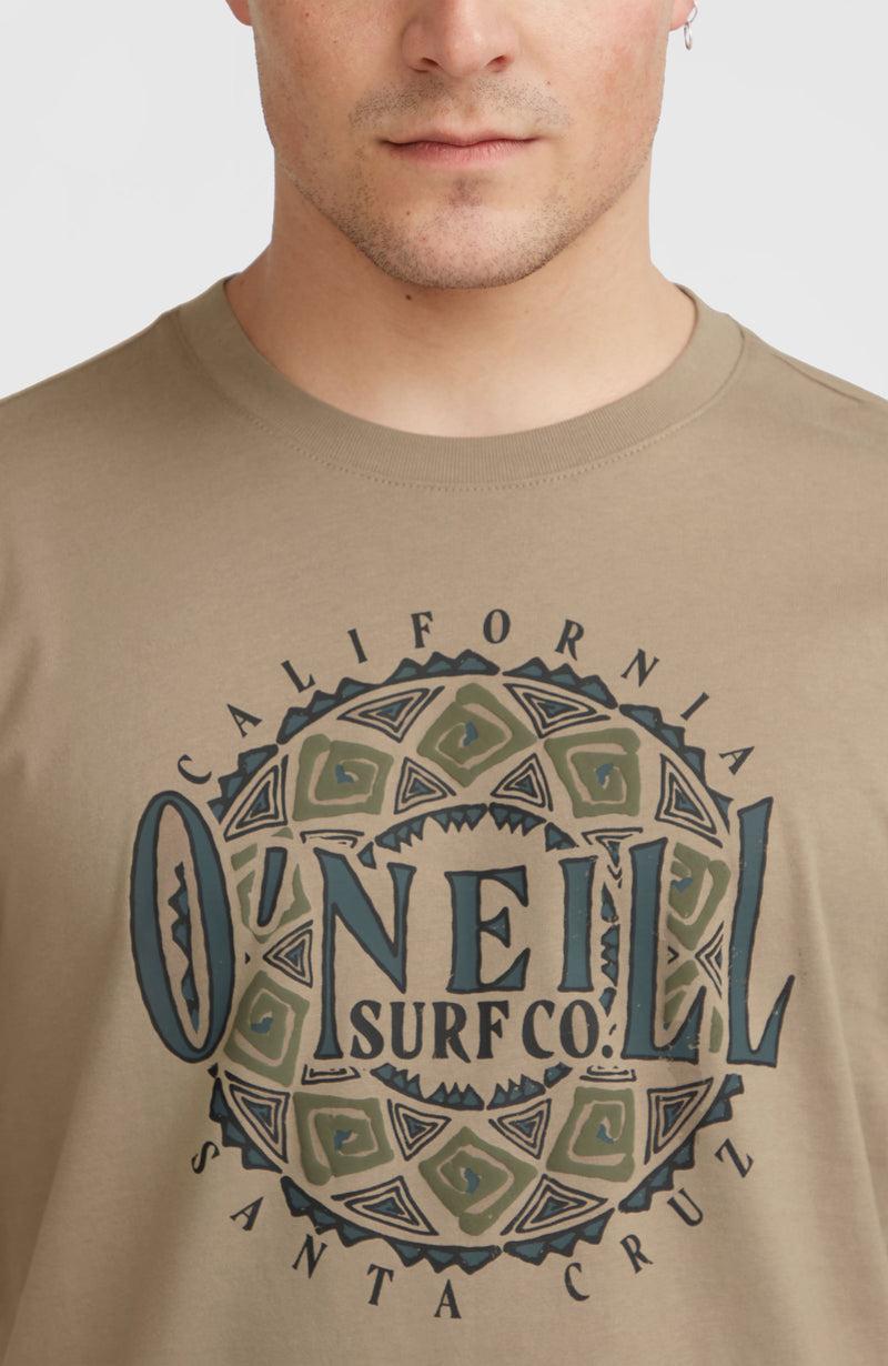 Oneill Men Ikat Graphic T-Shirt | Brown