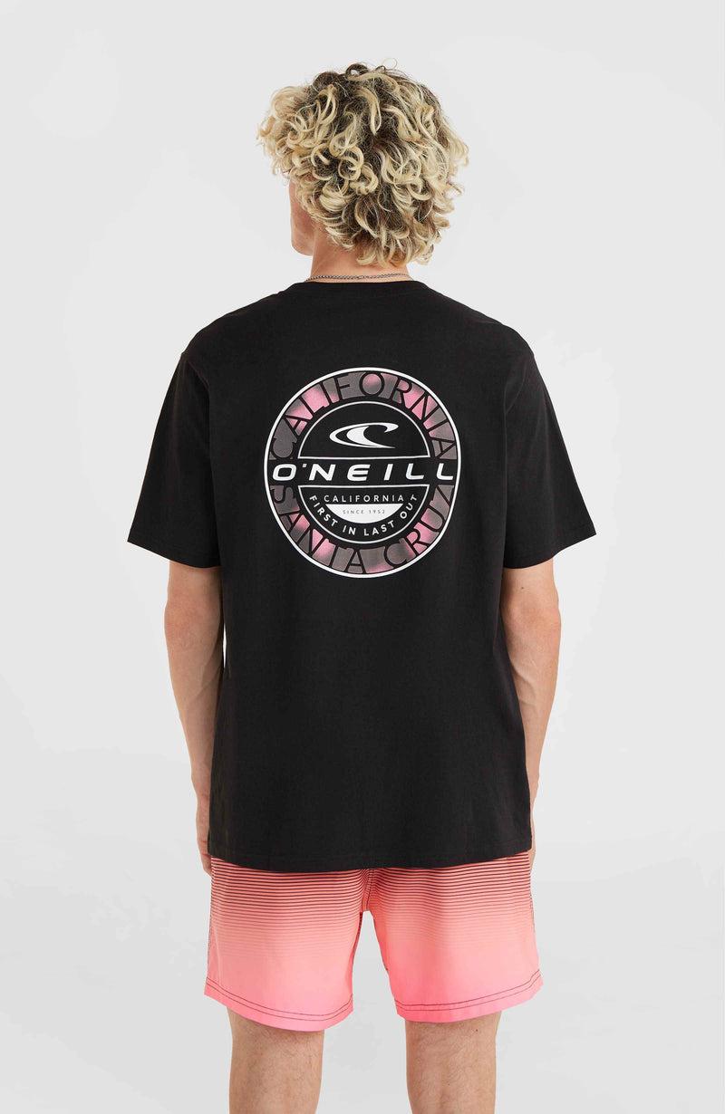 Oneill Men Jack O'Neill Back Print T-Shirt | Black
