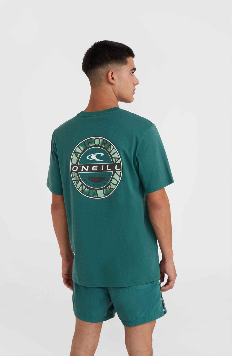 Oneill Men Jack O'Neill Back Print T-Shirt | Green