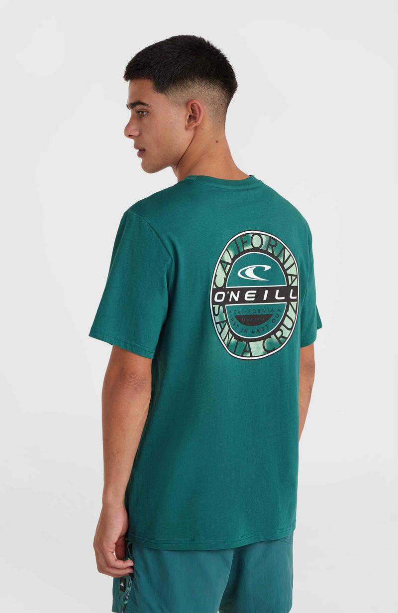 Oneill Men Jack O'Neill Back Print T-Shirt | Green