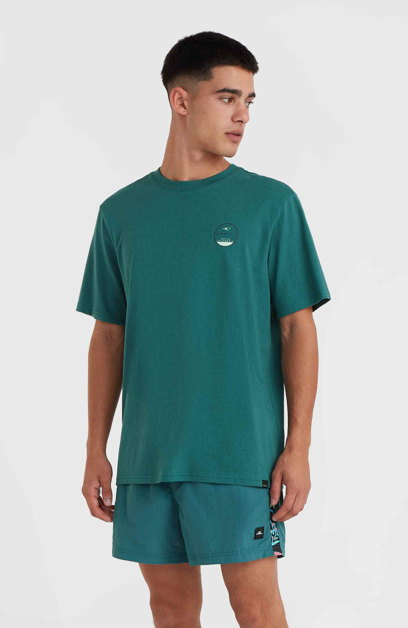 oneill Men Jack O'Neill Back Print T-Shirt | Green