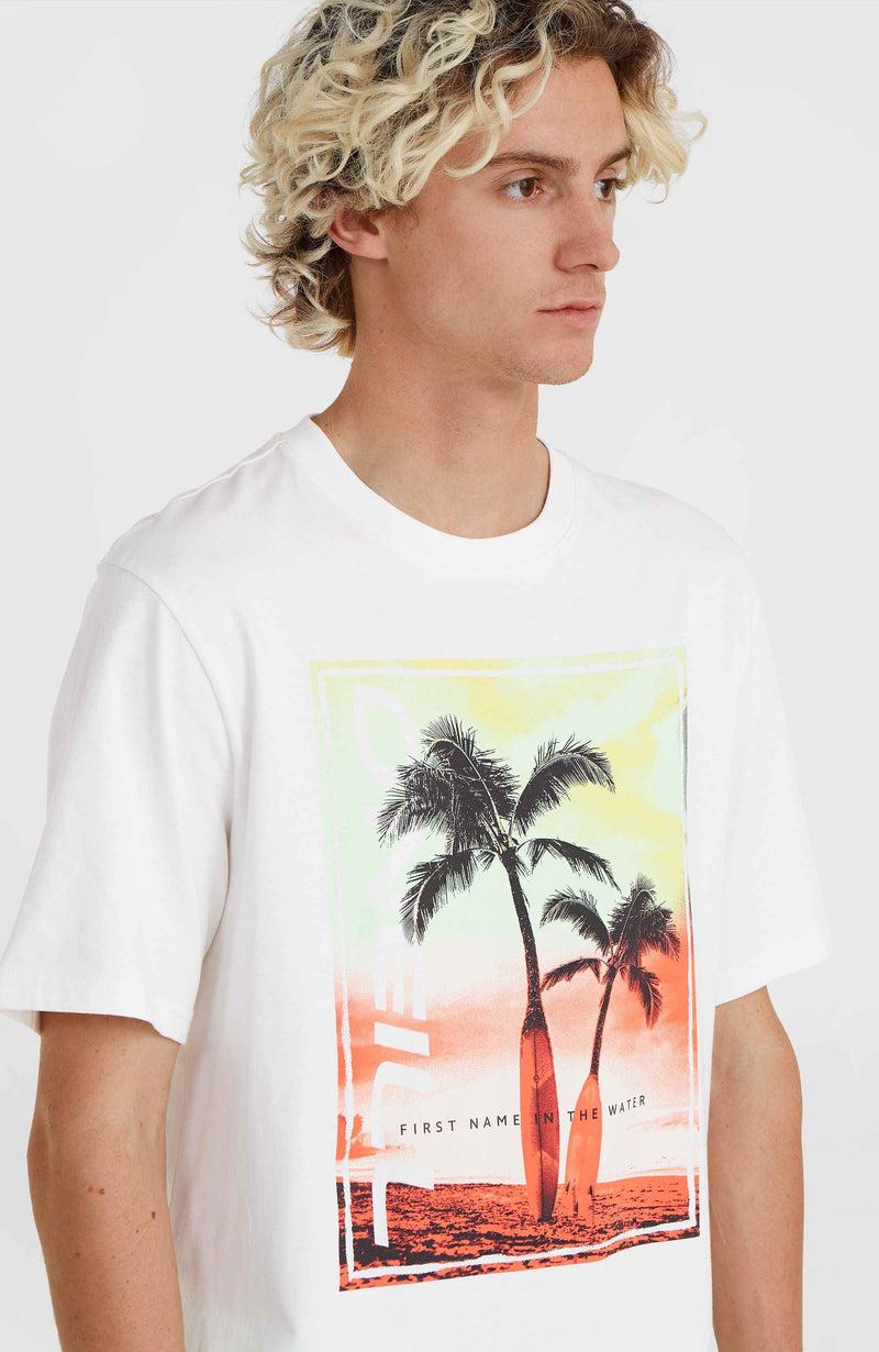 Oneill Men Jack O'Neill Neon T-Shirt | White