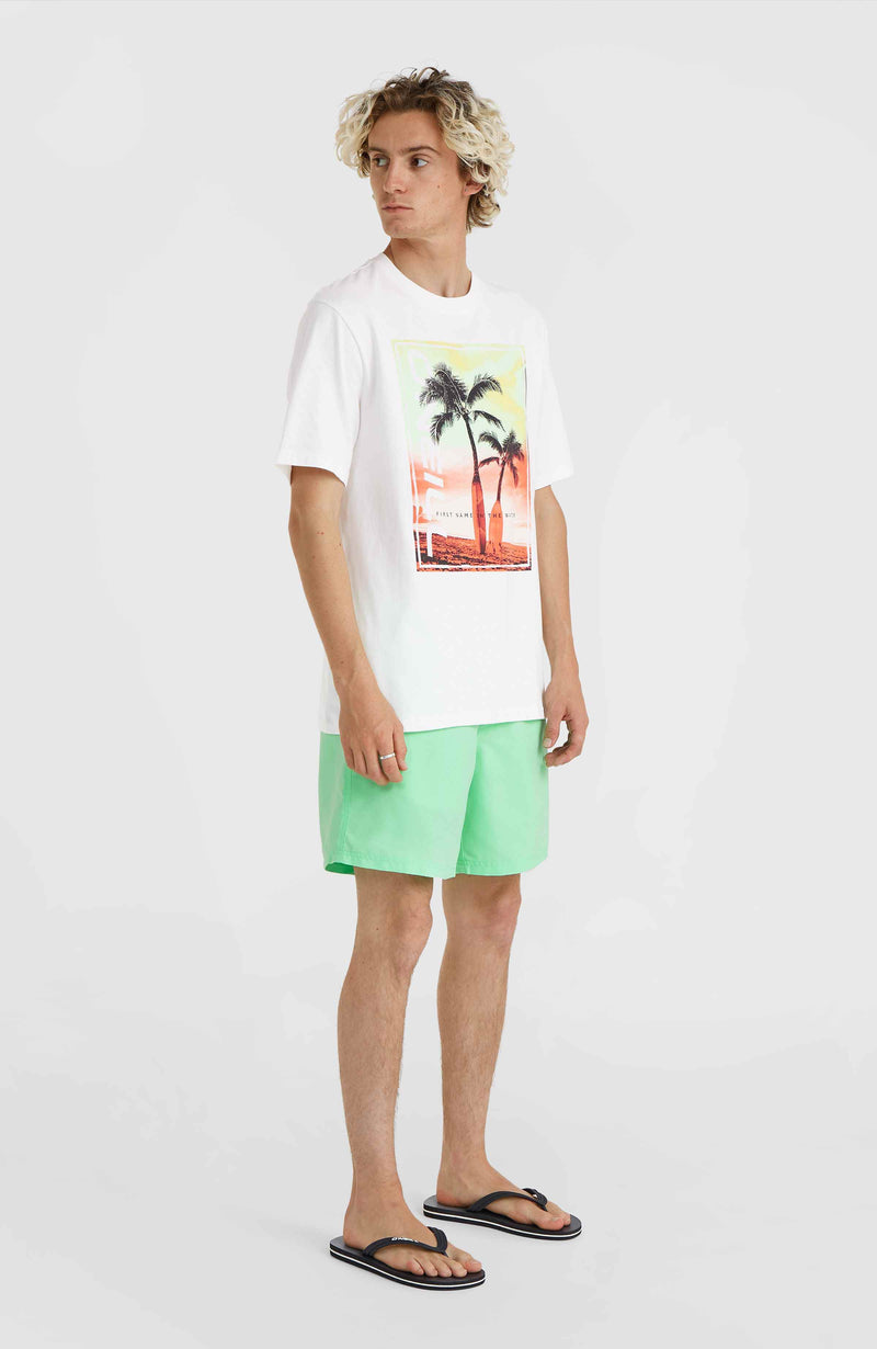 Oneill Men Jack O'Neill Neon T-Shirt | White