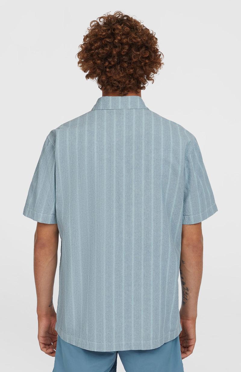 Oneill Men Jacquard Stripe Shirt | Blue
