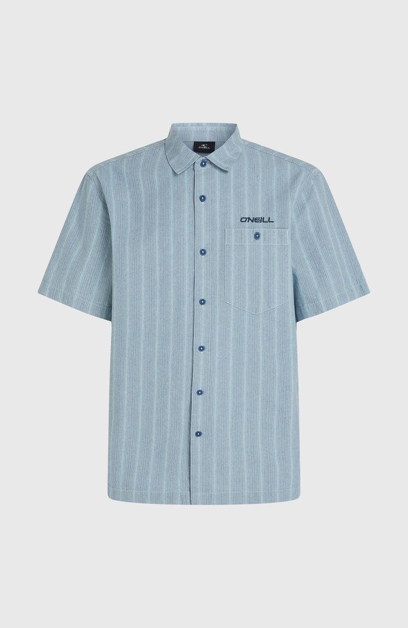 Oneill Men Jacquard Stripe Shirt | Blue