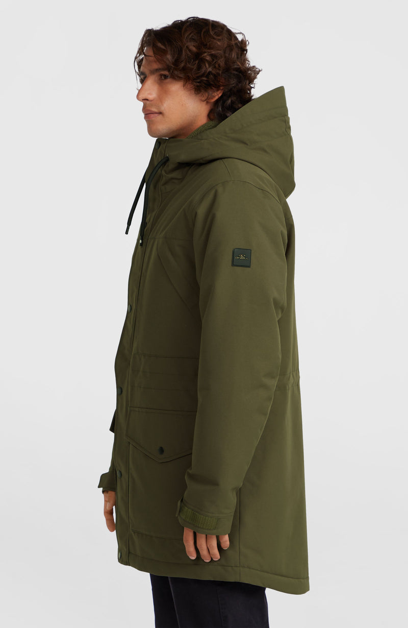 Oneill Men Journey Parka 10K/10K Jacket | Green