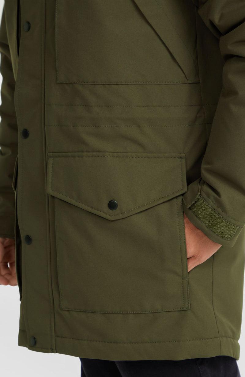 Oneill Men Journey Parka 10K/10K Jacket | Green