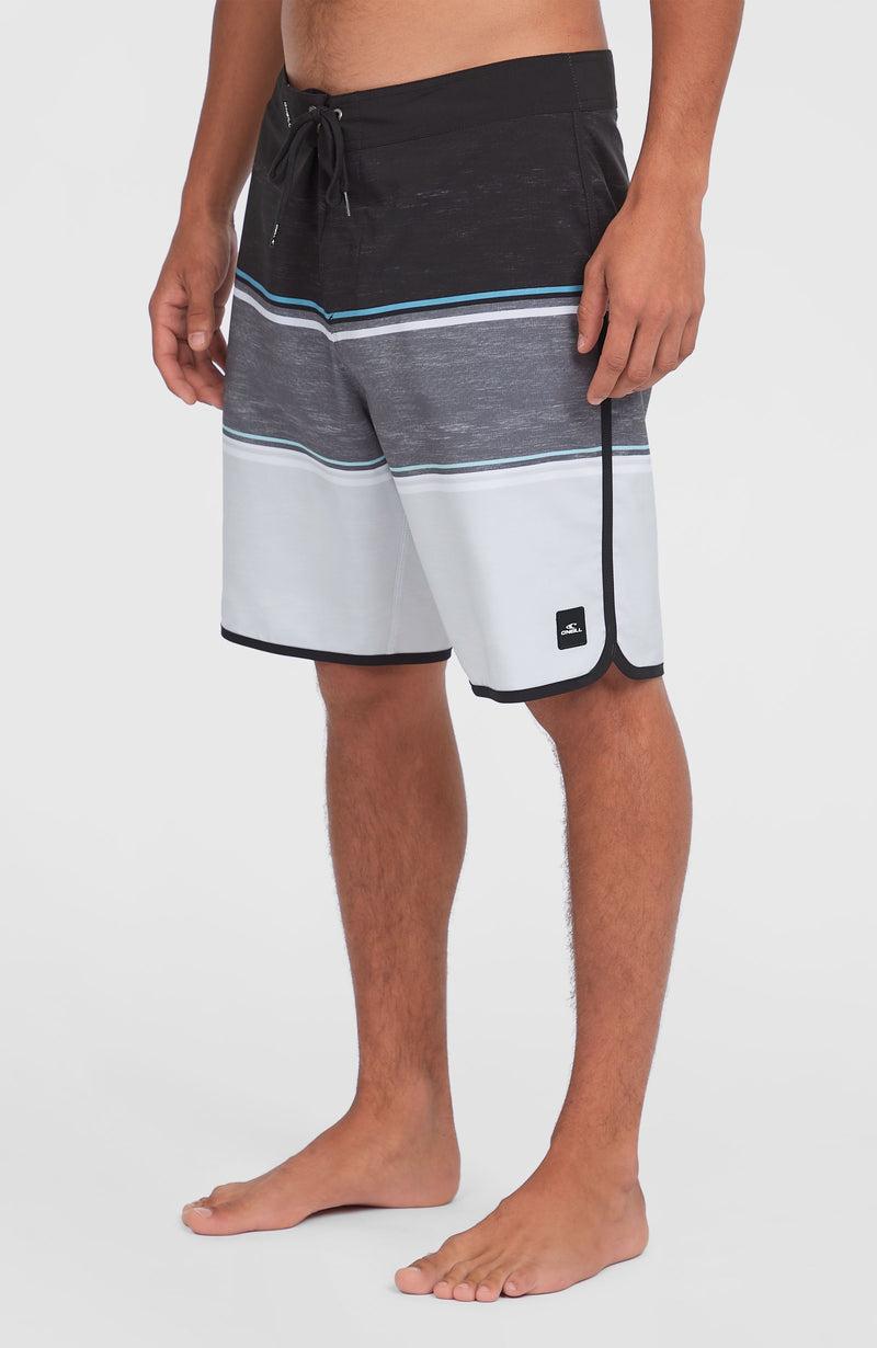 Oneill Men Lennox Scallop 19'' Boardshorts | Black Mix