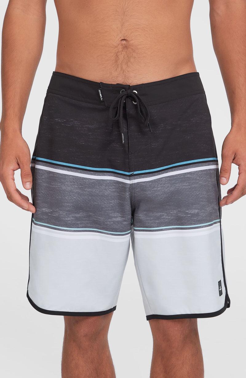 Oneill Men Lennox Scallop 19'' Boardshorts | Black Mix