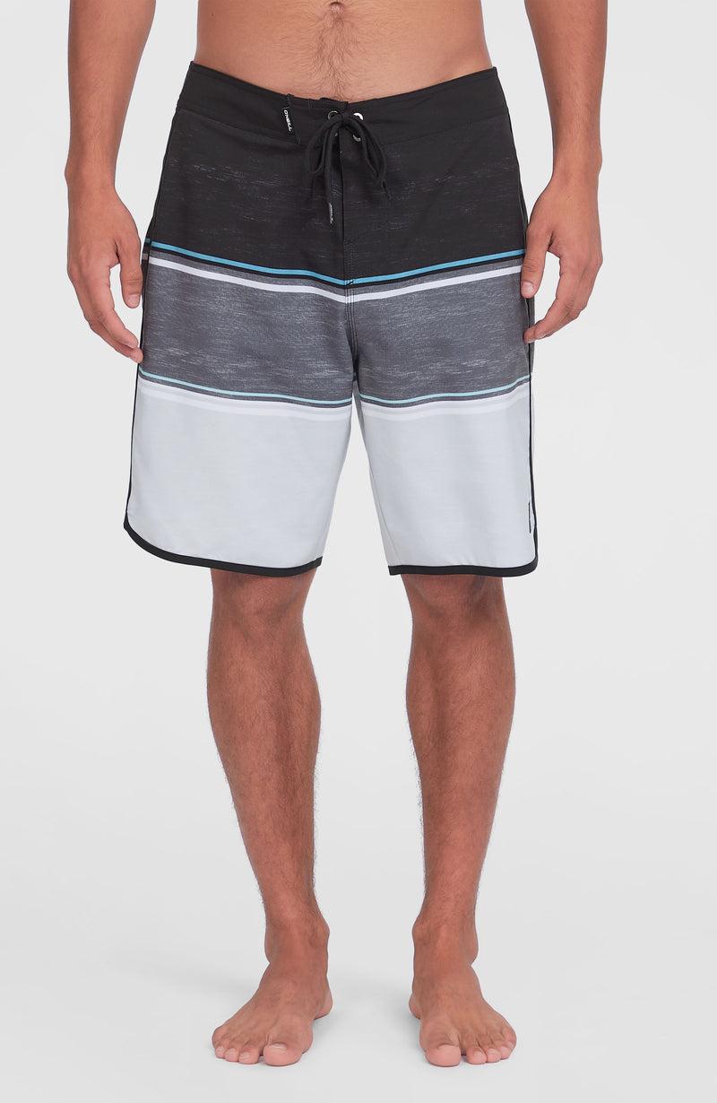 oneill Men Lennox Scallop 19'' Boardshorts | Black Mix