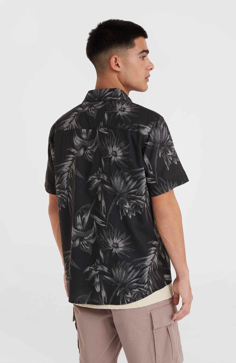 Oneill Men Mix And Match Floral Shirt | Black
