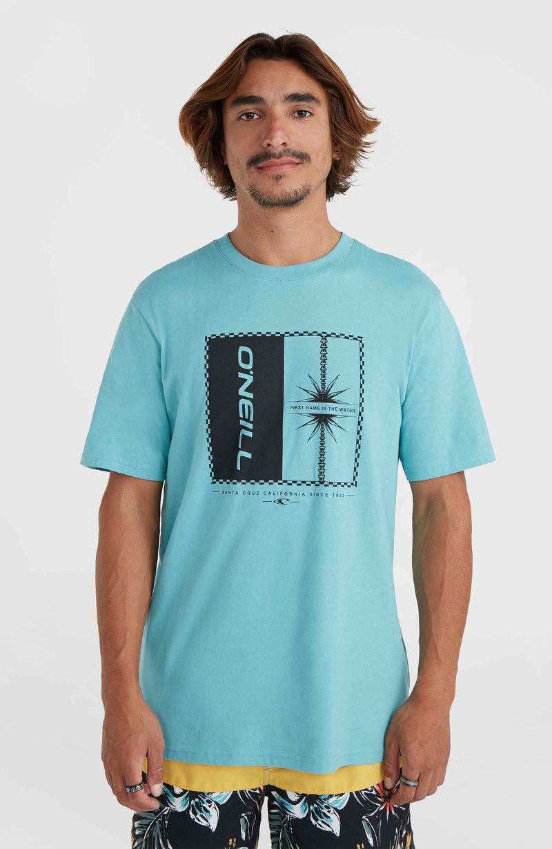 oneill Men Mix and Match Palm T-Shirt | Blue