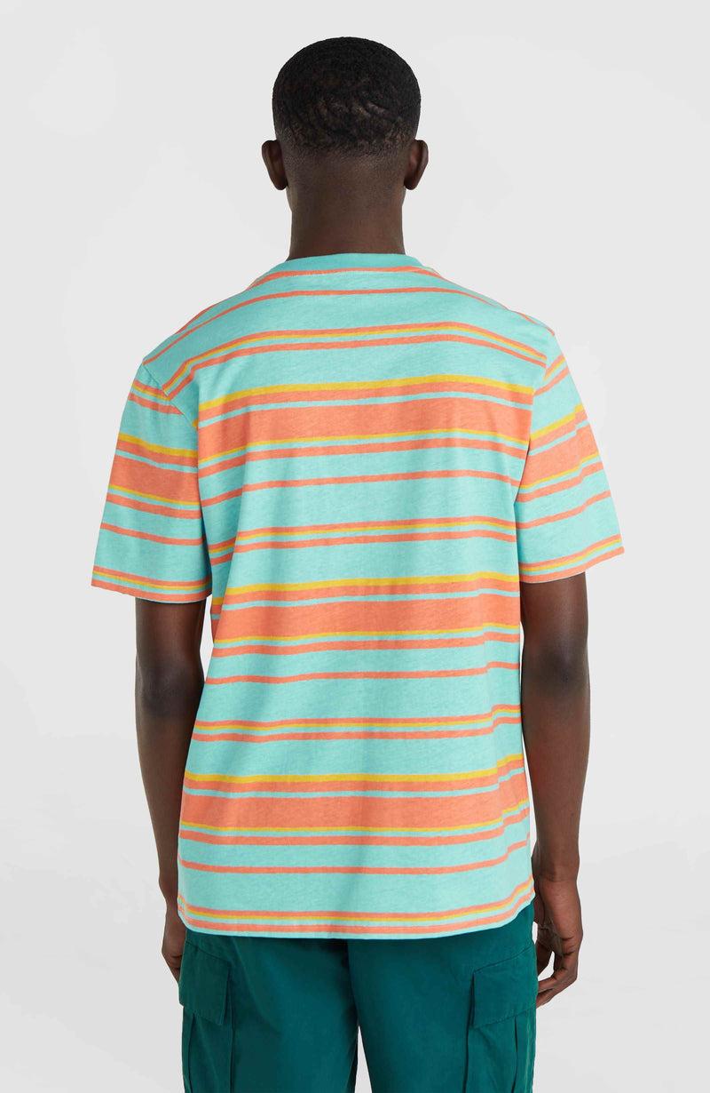 Oneill Men Mix And Match Stripe T-Shirt | Blue