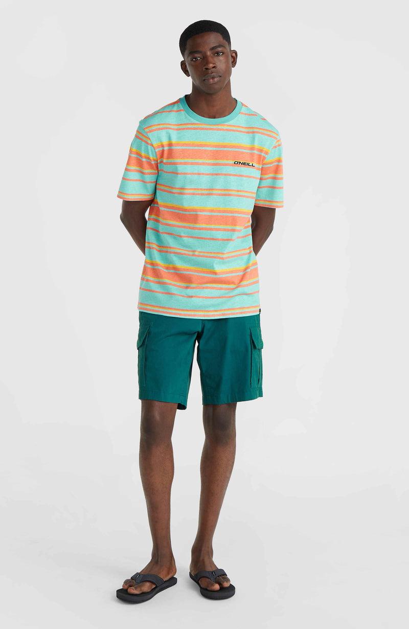 Oneill Men Mix And Match Stripe T-Shirt | Blue
