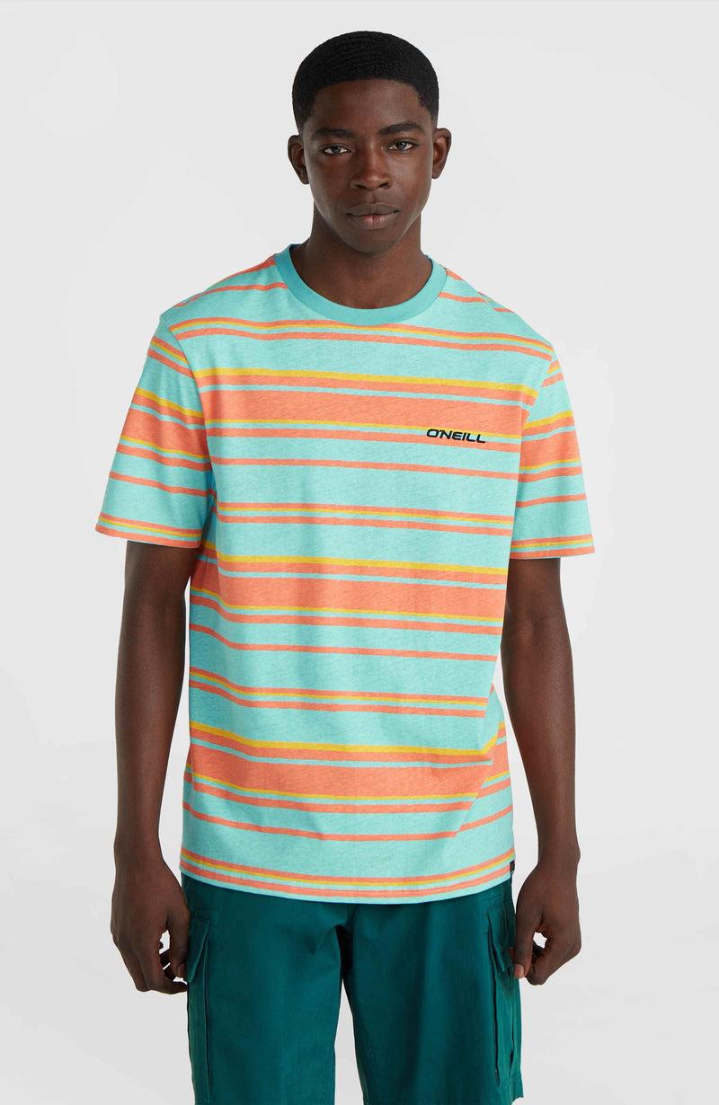 oneill Men Mix and Match Stripe T-Shirt | Blue