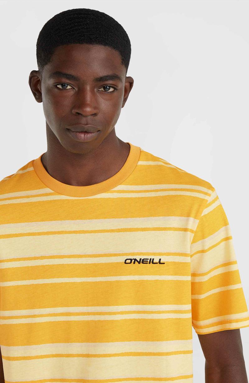 Oneill Men Mix And Match Stripe T-Shirt | Yellow