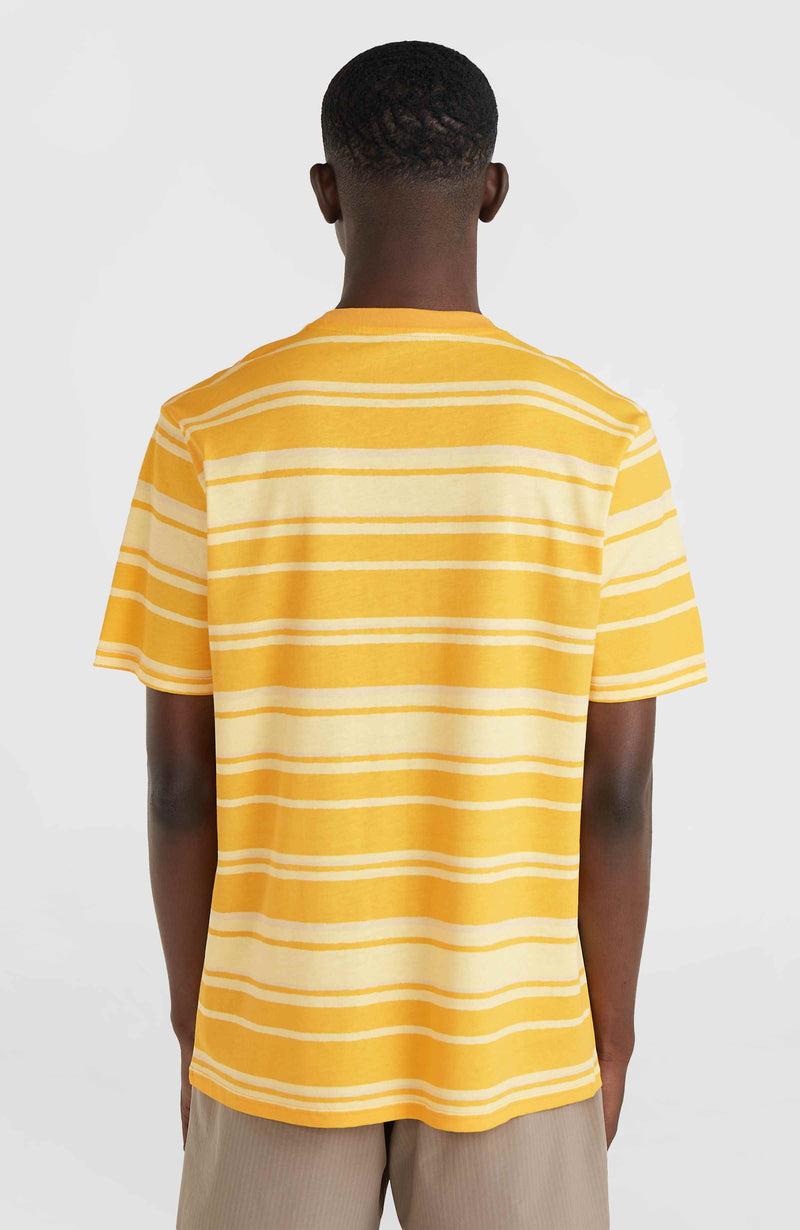 Oneill Men Mix And Match Stripe T-Shirt | Yellow