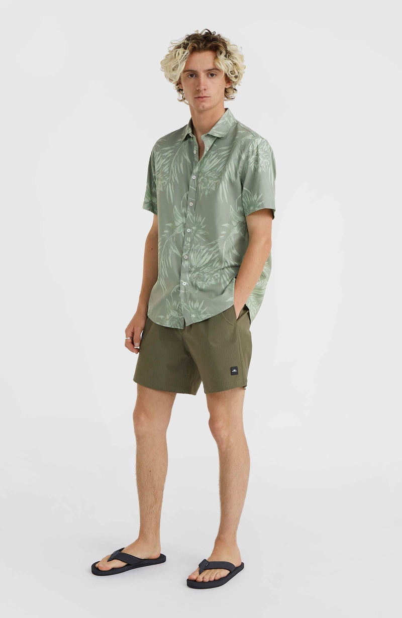 Oneill Men Mix And Match Vert 16'' Swim Shorts | Green