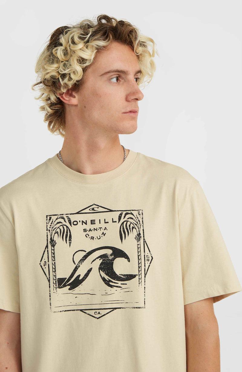 Oneill Men Mix And Match Wave T-Shirt | Beige
