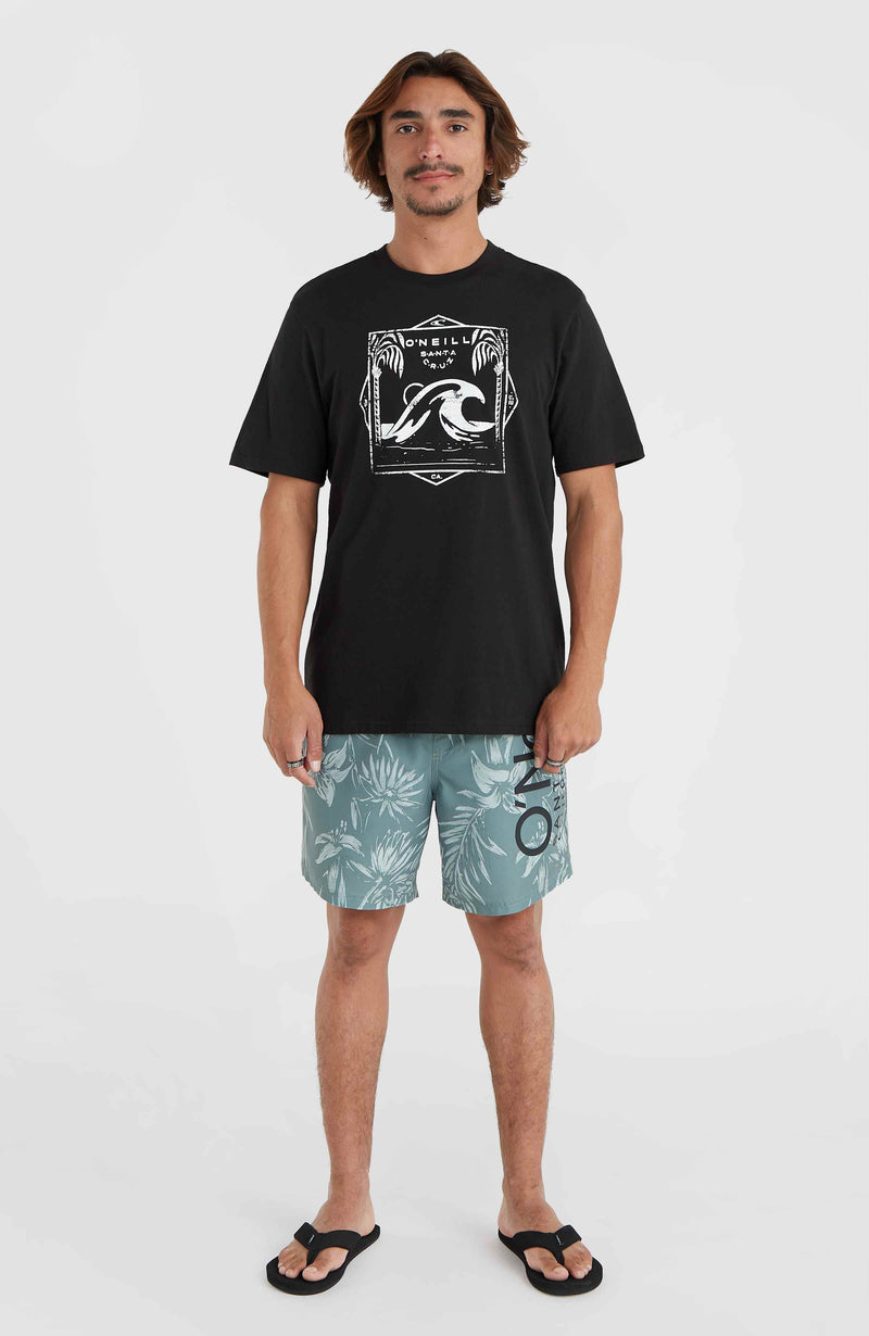 Oneill Men Mix And Match Wave T-Shirt | Black