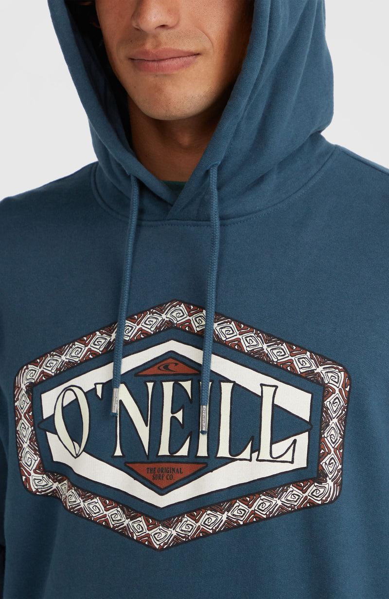 Oneill Men O'Neill Front Print Hoodie | Blue