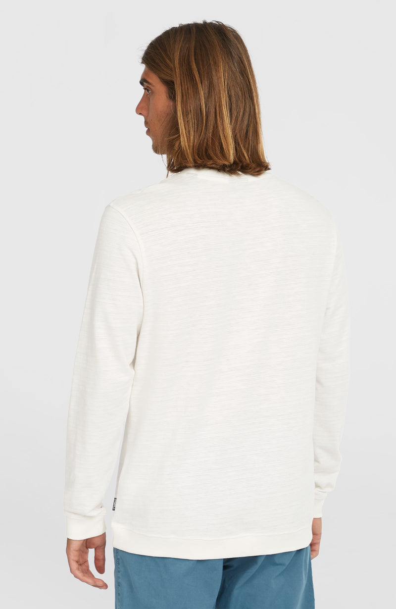 Oneill Men O'Neill Slub Long-Sleeve T-Shirt | White