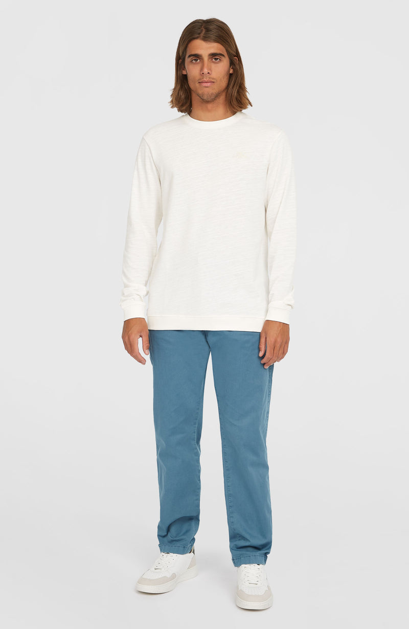 Oneill Men O'Neill Slub Long-Sleeve T-Shirt | White