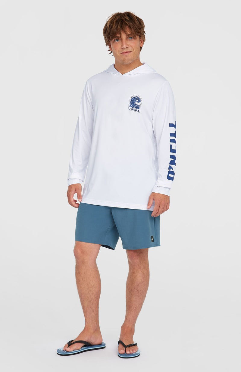 Oneill Men O’Neill UPF Hoodie | White